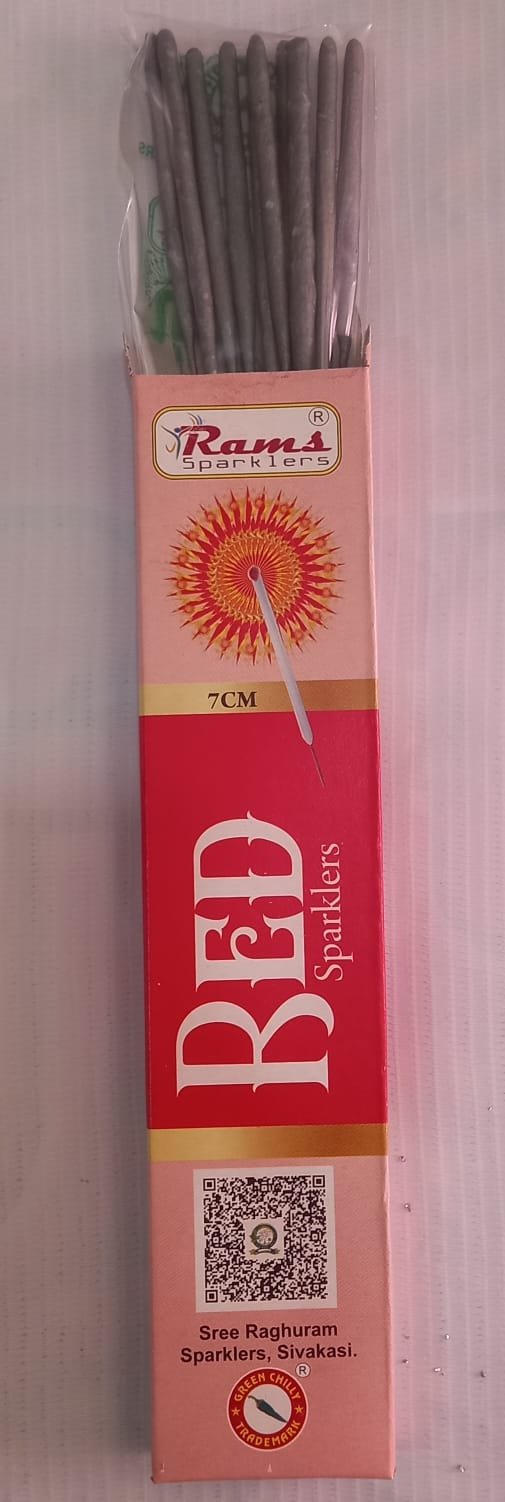 7cm Red Sparklers