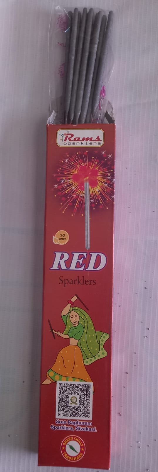 10cm Red Sparklers