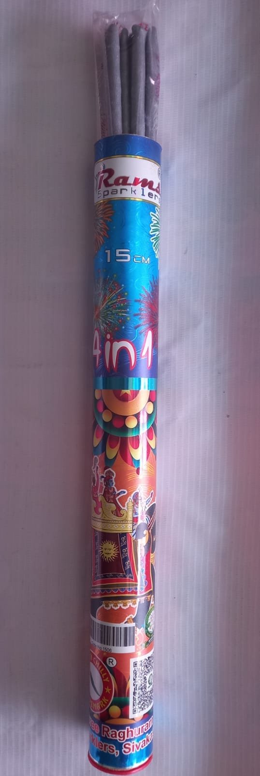 30cm 4 in 1 Color Sparklers (5Pcs)