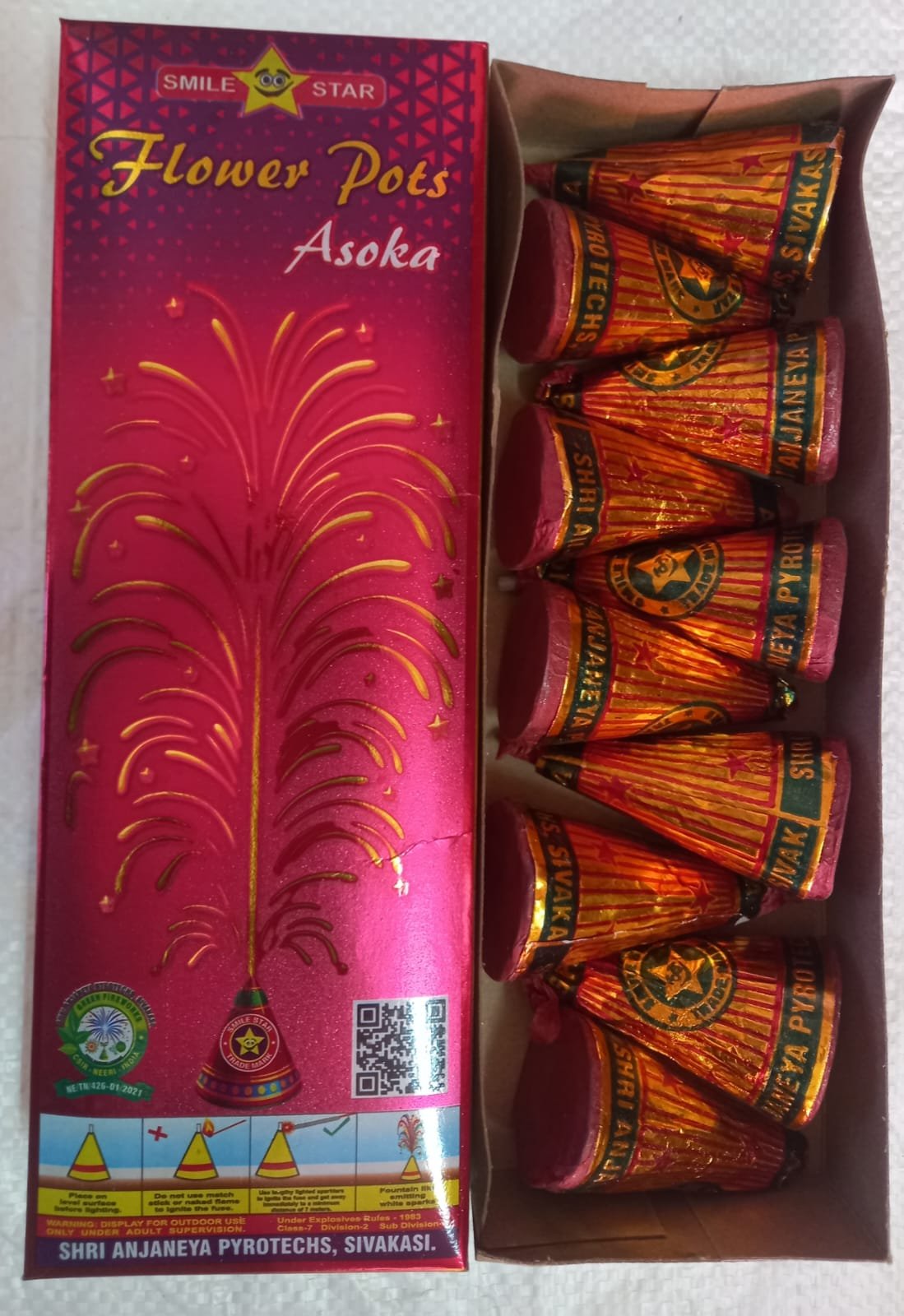 Flower Pots Asoka Anjaneya