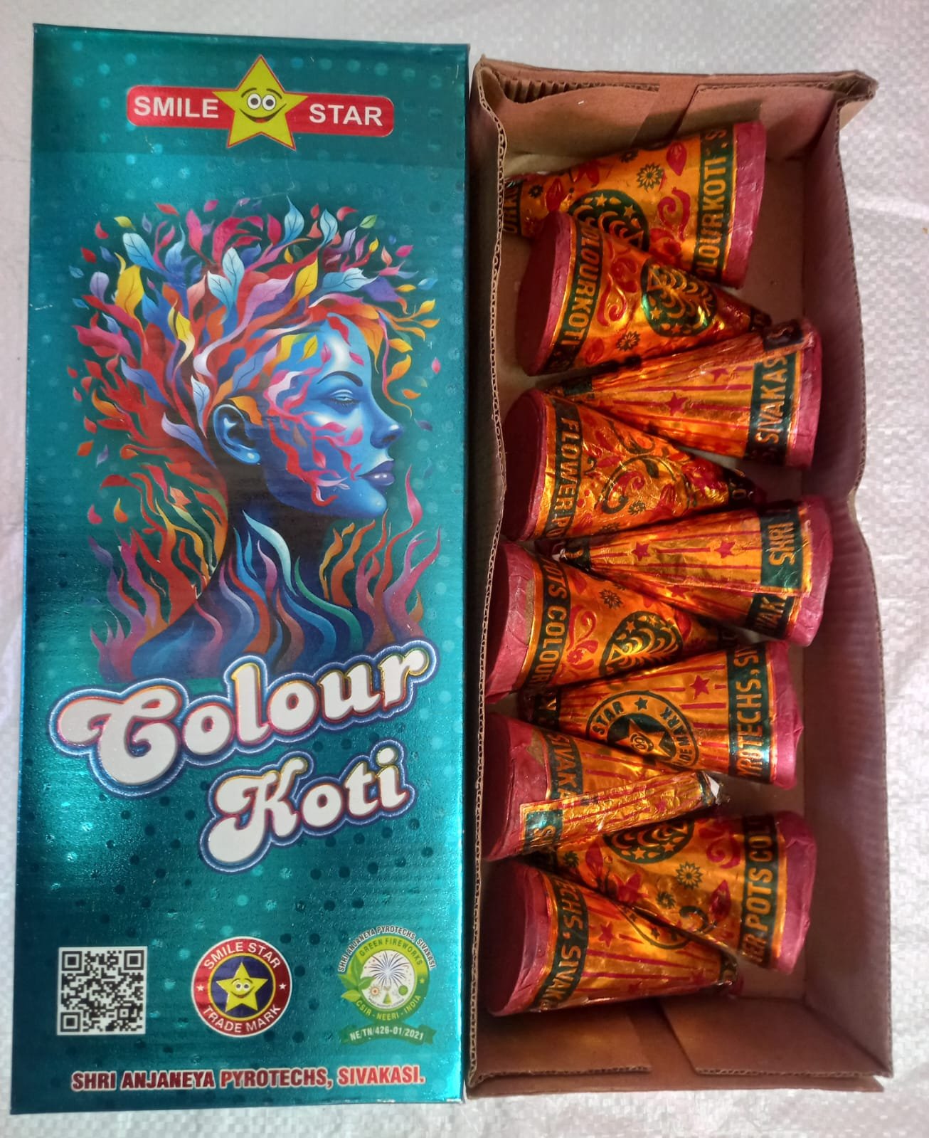 Color Koti (10PCS)  Anjaneya