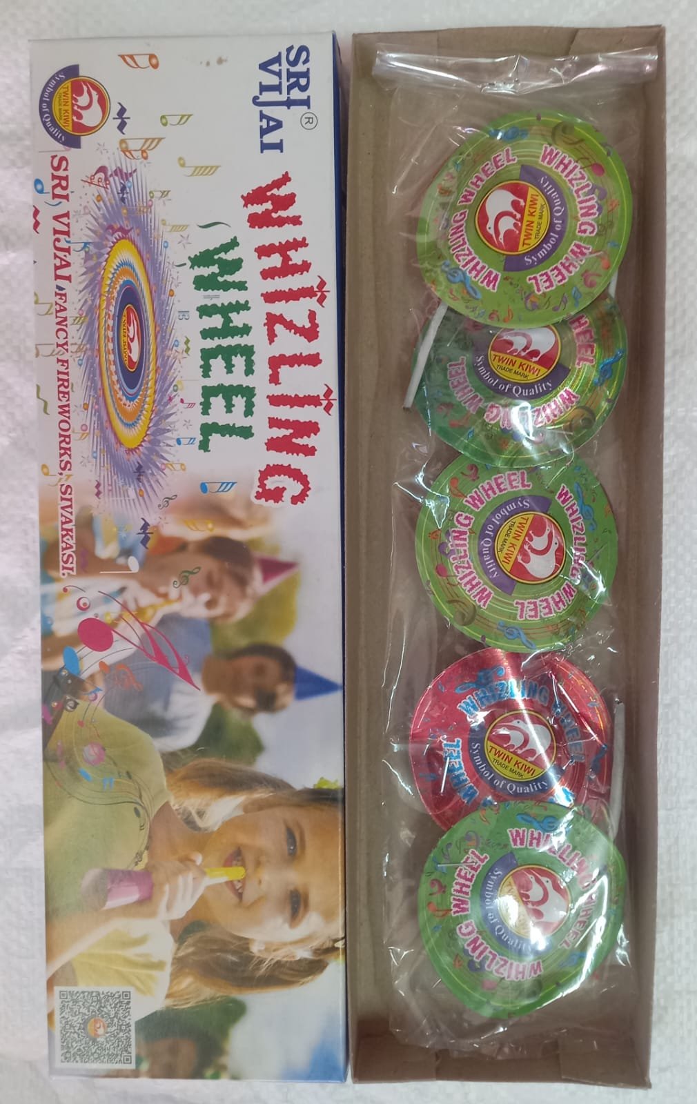 Whistling Wheel Chakkar(5PCS)Sriviji