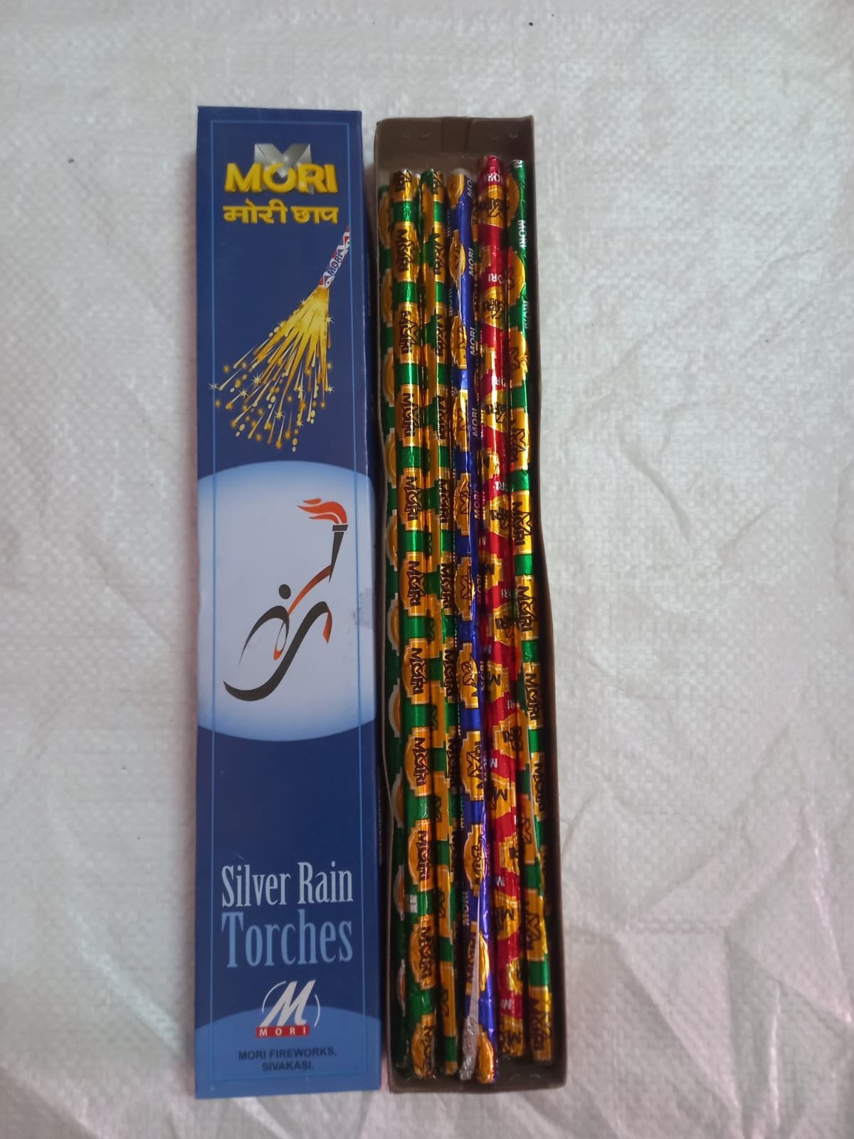 Silver Rain Torches (10 Pcs) Mori F/w