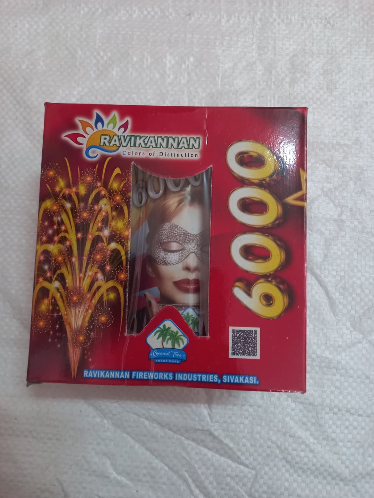 6000 Crackling Fountain (1Pcs)