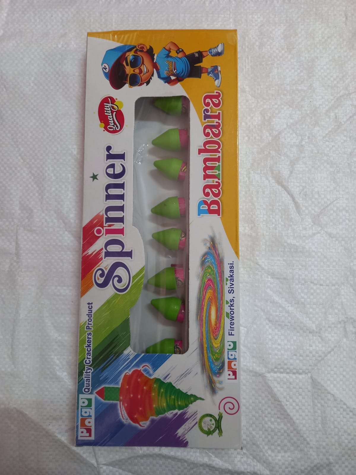 Bambaram Multi Color Spinner (10PCS)