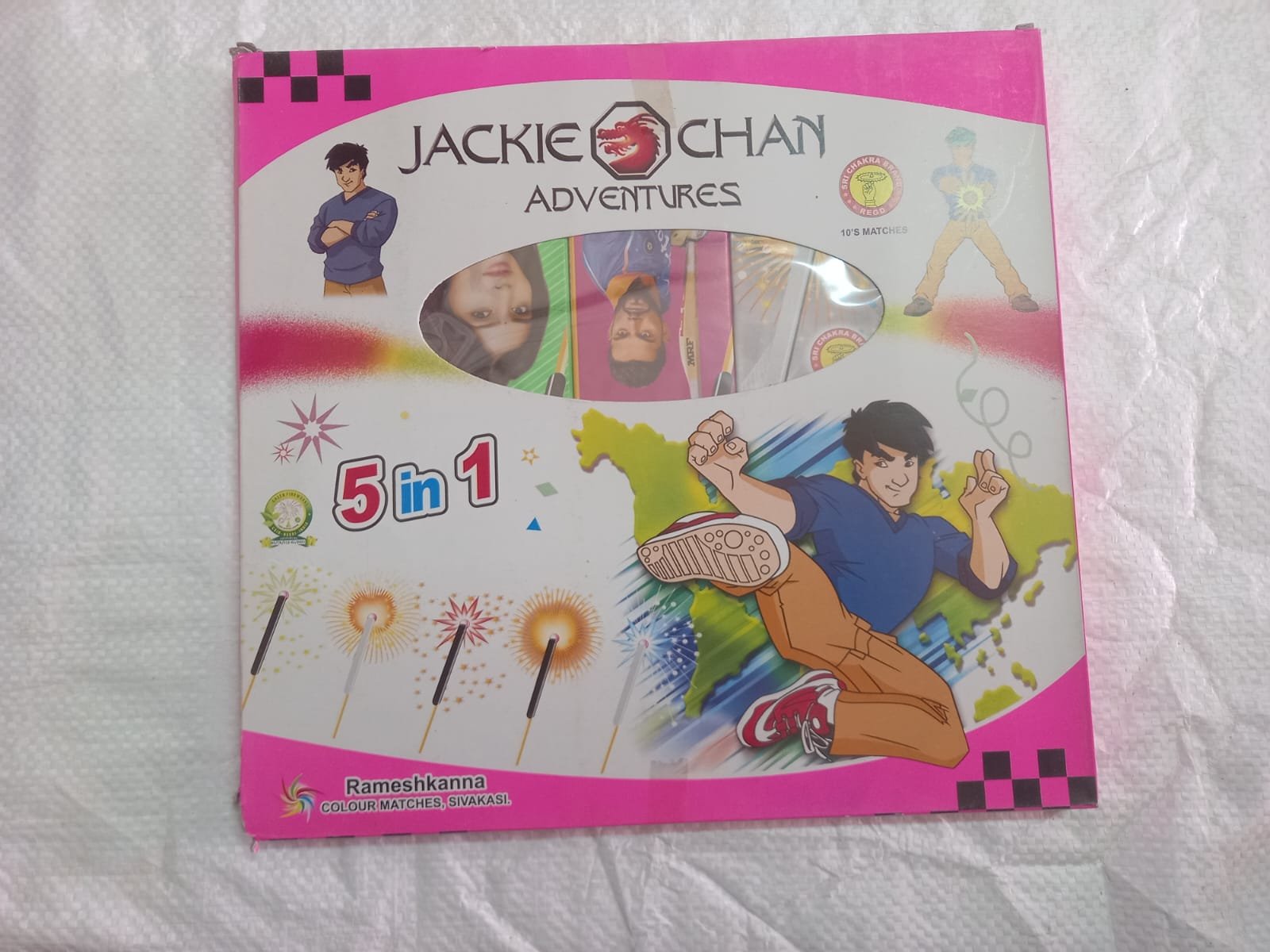 Jackie Chan Matches (5 Box)