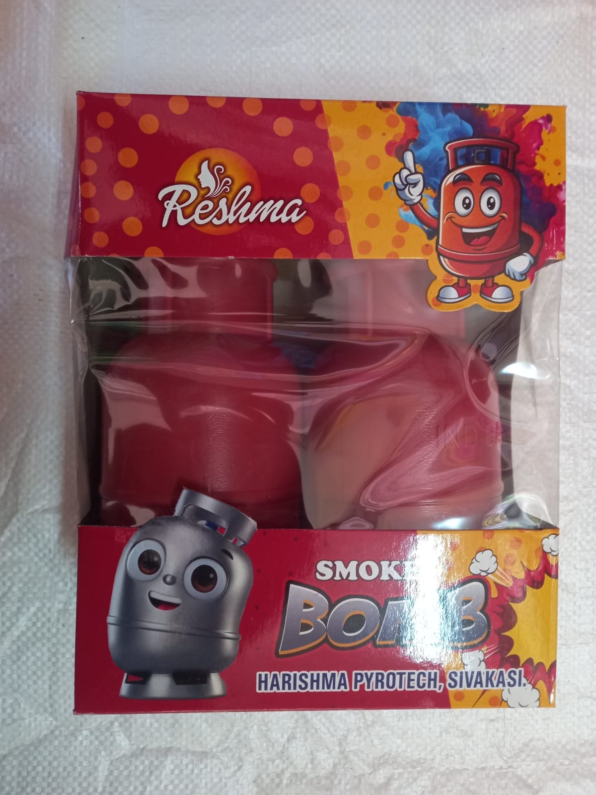Smoke Cylinder Bomb (2Pcs)